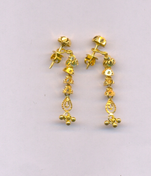 GOLD HANGING PLAIN FANCY