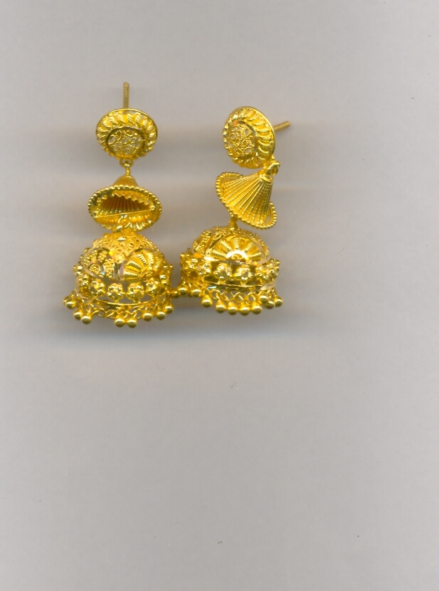 GOLD HANGING PLAIN FANCY