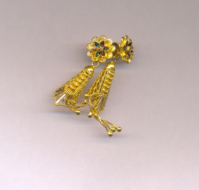 GOLD HANGING PLAIN FANCY