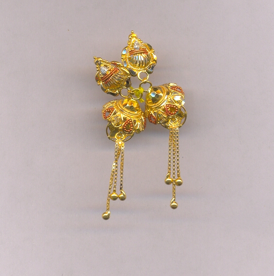 GOLD HANGING PLAIN FANCY