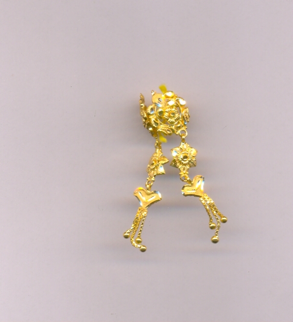 GOLD HANGING PLAIN FANCY