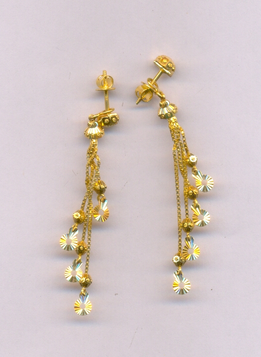 GOLD HANGING PLAIN FANCY