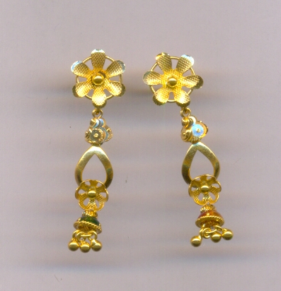 GOLD HANGING PLAIN FANCY