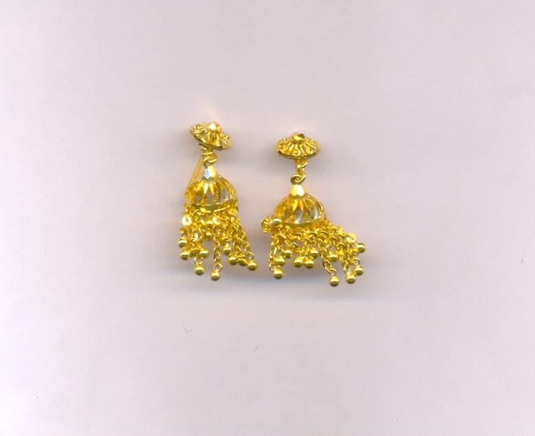 GOLD HANGING PLAIN FANCY