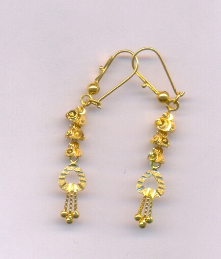 GOLD HANGING PLAIN FANCY