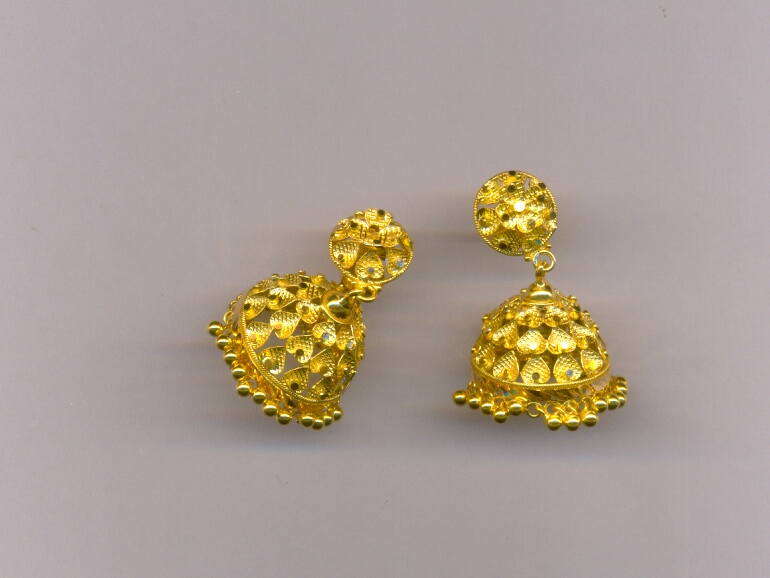 GOLD HANGING PLAIN FANCY