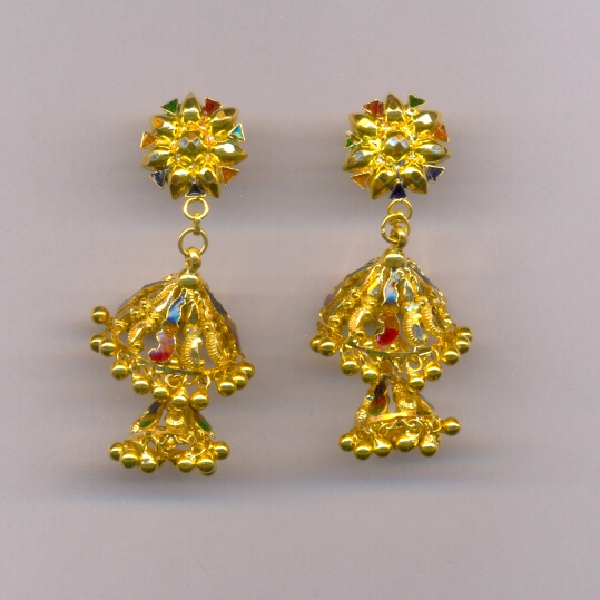 GOLD HANGING PLAIN FANCY