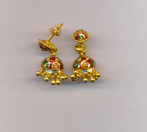 GOLD HANGING PLAIN FANCY