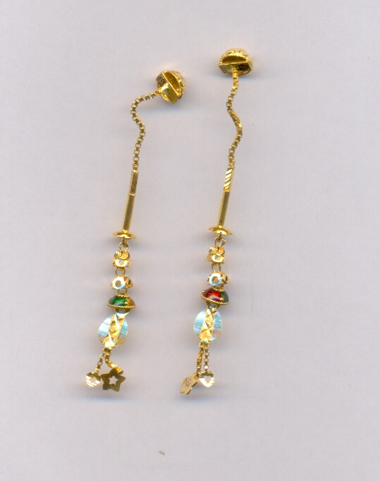 GOLD HANGING PLAIN FANCY