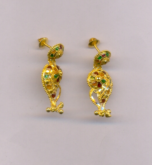 GOLD HANGING PLAIN FANCY