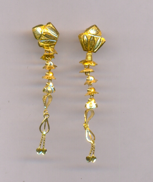 GOLD HANGING PLAIN FANCY
