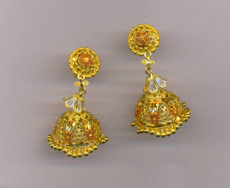 GOLD HANGING PLAIN FANCY