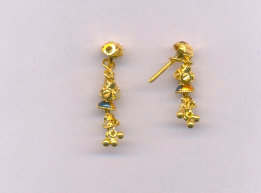 GOLD HANGING PLAIN FANCY