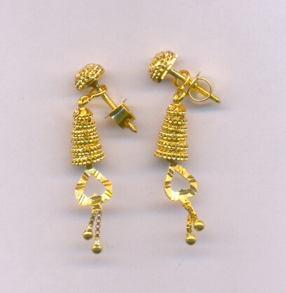 GOLD HANGING PLAIN FANCY