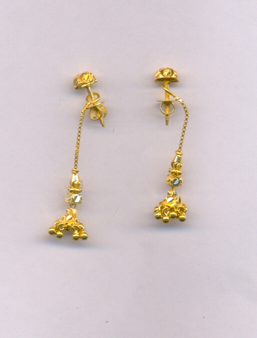 GOLD HANGING PLAIN FANCY