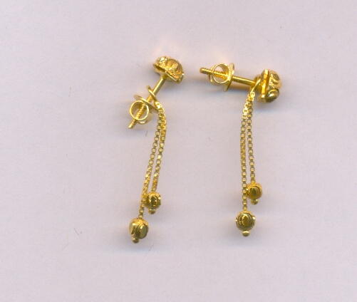 GOLD HANGING PLAIN FANCY