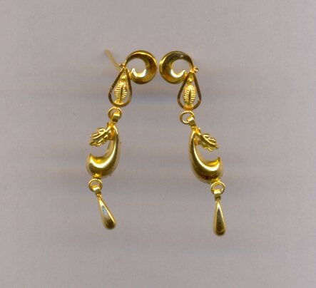 GOLD HANGING PLAIN FANCY