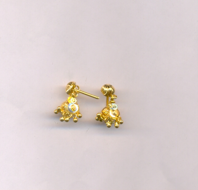 GOLD HANGING PLAIN FANCY