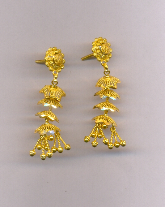 GOLD HANGING PLAIN FANCY