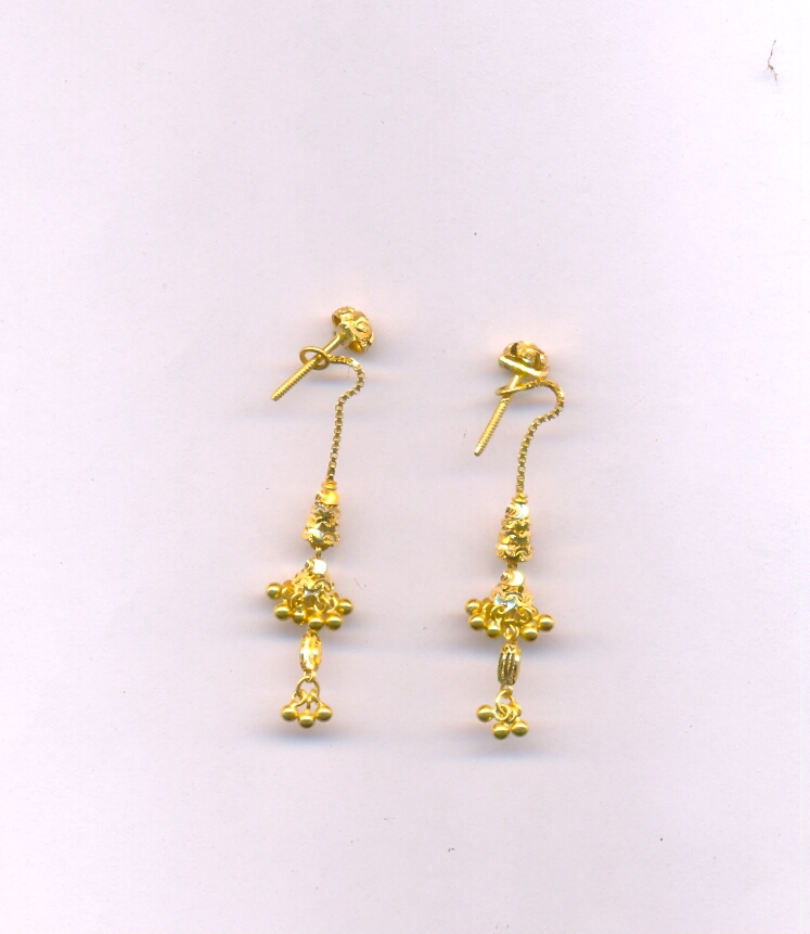 GOLD HANGING PLAIN FANCY