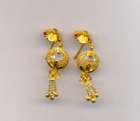 GOLD HANGING PLAIN FANCY