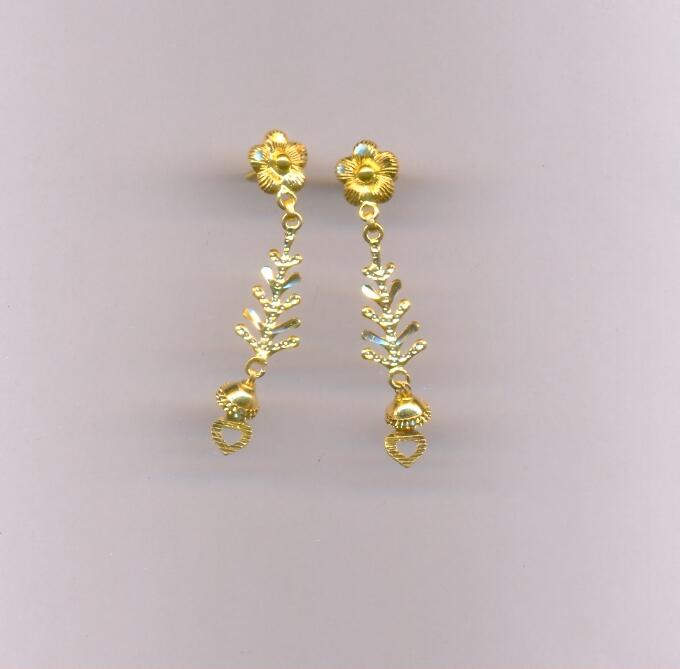 GOLD HANGING PLAIN FANCY