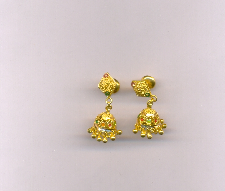 GOLD HANGING PLAIN FANCY