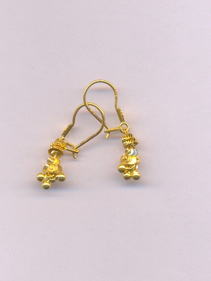 GOLD HANGING PLAIN FANCY