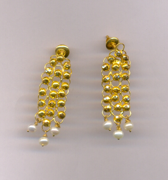 GOLD HANGING PLAIN FANCY