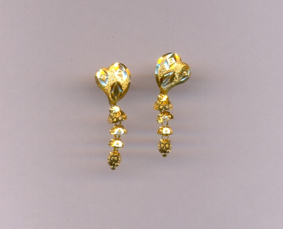 GOLD HANGING PLAIN FANCY