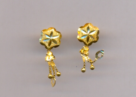 GOLD HANGING PLAIN FANCY