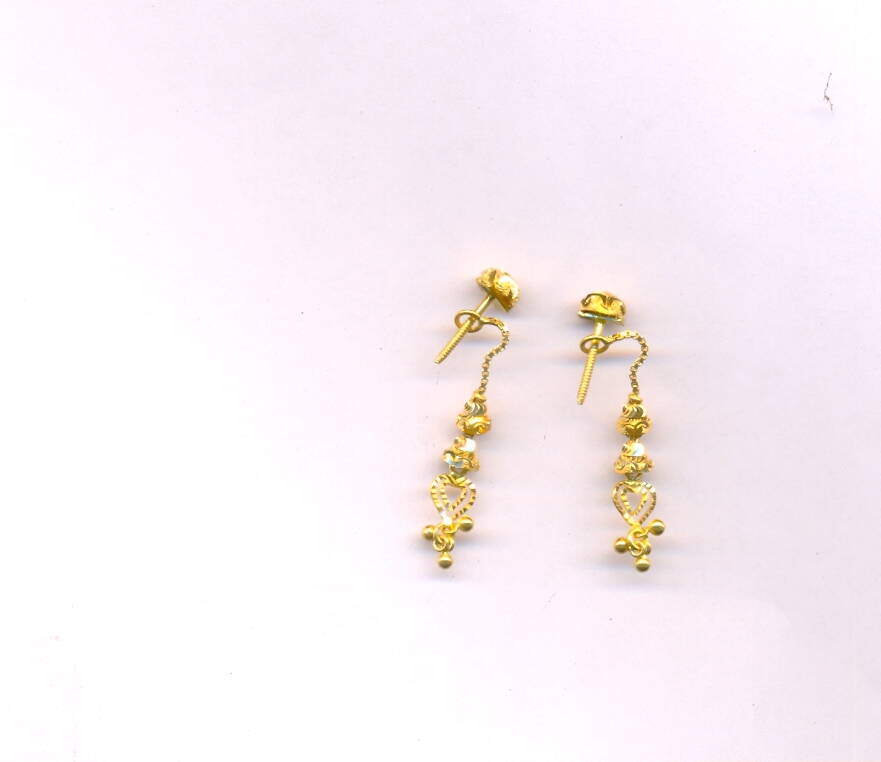 GOLD HANGING PLAIN FANCY