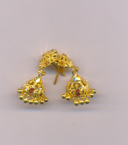 GOLD HANGING PLAIN FANCY