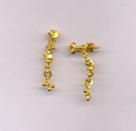 GOLD HANGING PLAIN FANCY