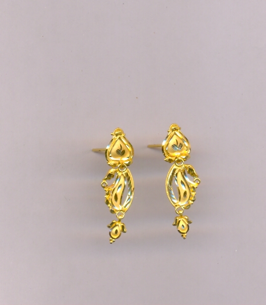 GOLD HANGING PLAIN FANCY