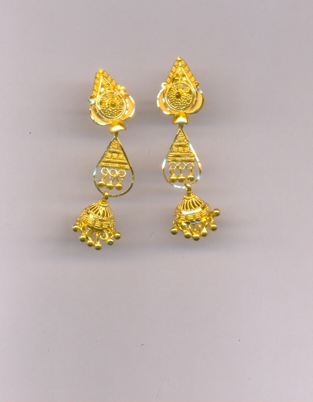 GOLD HANGING PLAIN FANCY