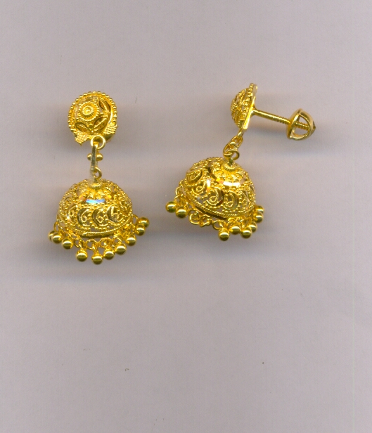 GOLD HANGING PLAIN FANCY