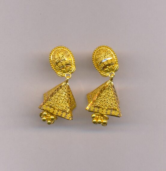 GOLD HANGING PLAIN FANCY