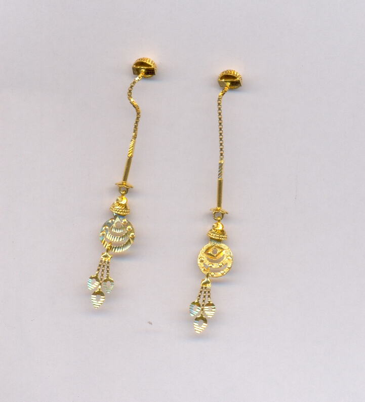 GOLD HANGING PLAIN FANCY