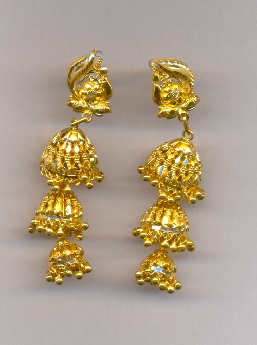 GOLD HANGING PLAIN FANCY
