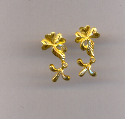 GOLD HANGING PLAIN FANCY