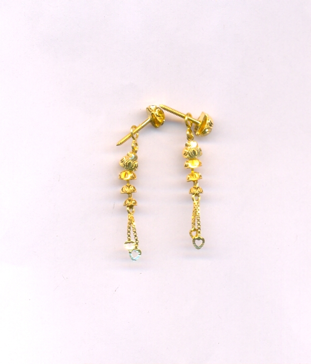 GOLD HANGING PLAIN FANCY