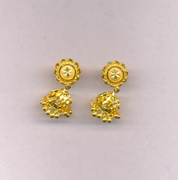 GOLD HANGING PLAIN FANCY