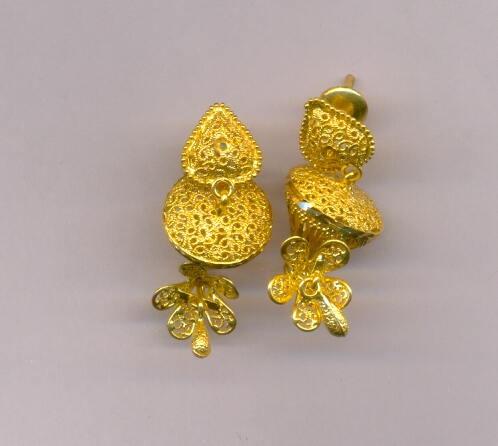 GOLD HANGING PLAIN FANCY