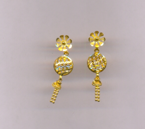 GOLD HANGING PLAIN FANCY