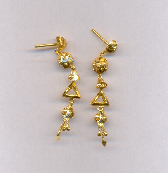 GOLD HANGING PLAIN FANCY