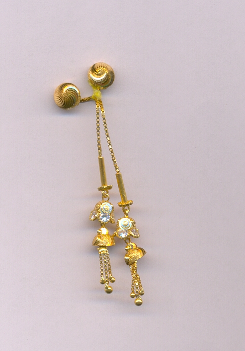 GOLD HANGING PLAIN FANCY