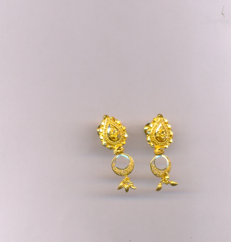 GOLD HANGING PLAIN FANCY