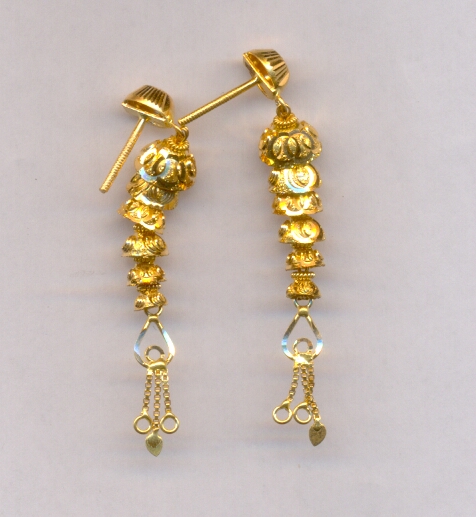 GOLD HANGING PLAIN FANCY