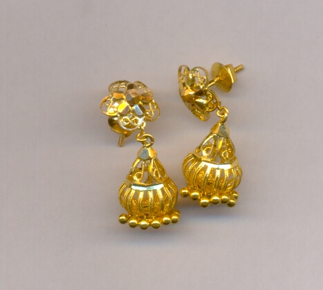 GOLD HANGING PLAIN FANCY